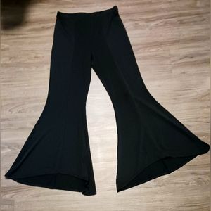 Black High low Bell bottoms